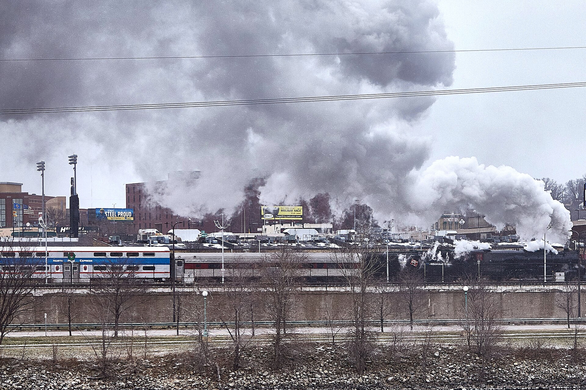 Locomotive Steam Engine